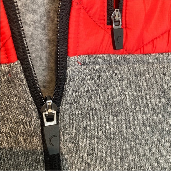 Zyia Red/Grey Ash Cabin Jacket - Picture 2 of 4